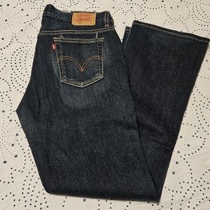Levis 515 Boot Cut Low Rise Jean